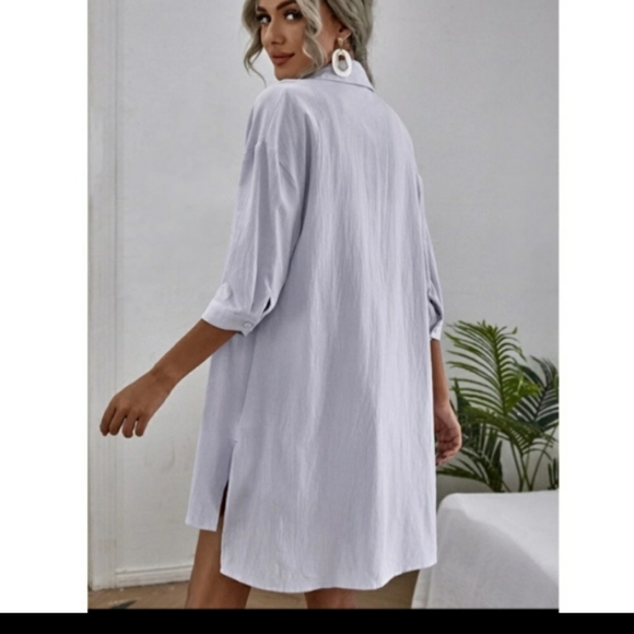 2-Piece Dusty Purple Short Set - Picture 5 of 5